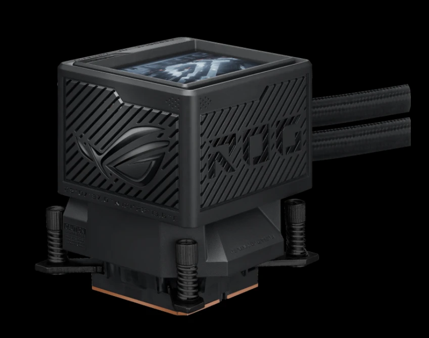 ASUS ROG Ryujin III 360 ARGB Extreme Kompiuterio dėklas All-in-one liquid cooler 12 cm Juodas