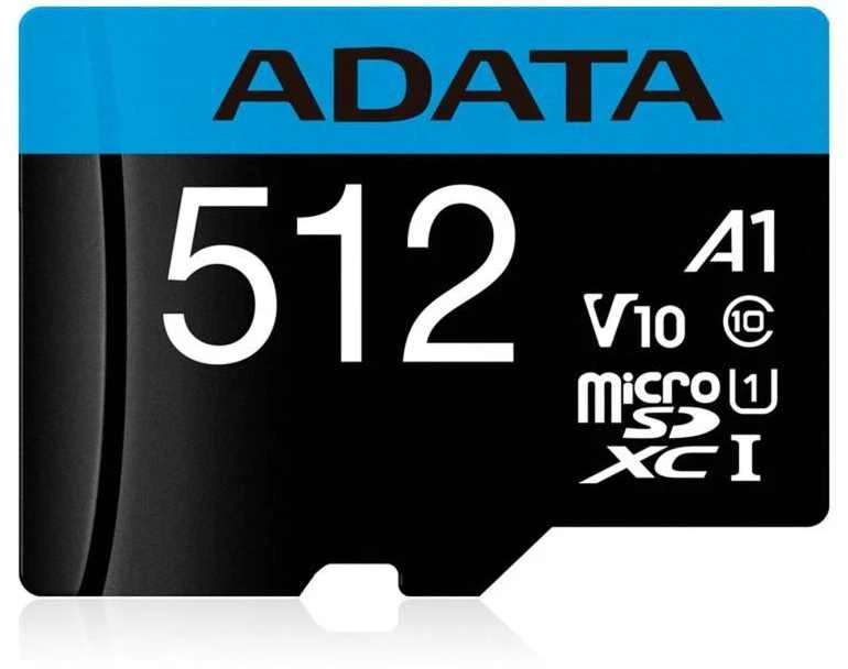 ADATA 512GB Micro SDXC atminties kortelė