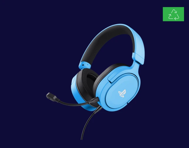 Trust GXT 498B FORTA PS5 žaidimų ausinės | Mėlynos