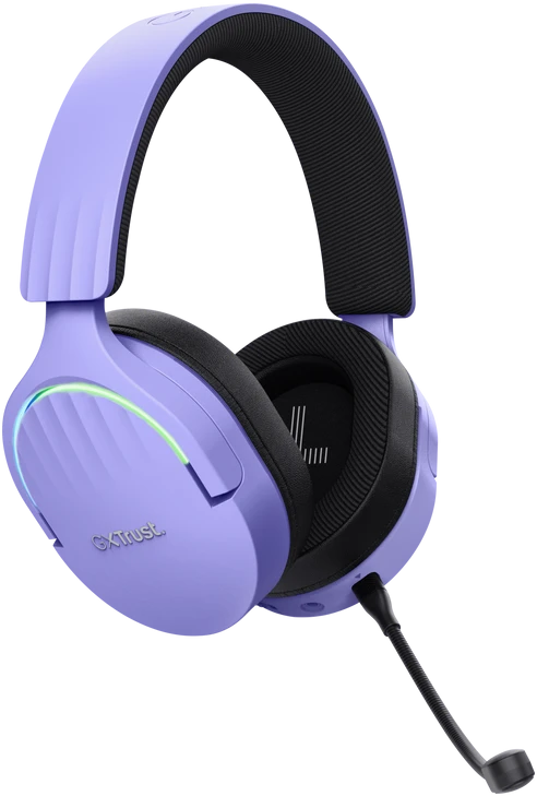 Trust GXT491P Fayzo Belaidės Ausinės Violetinė