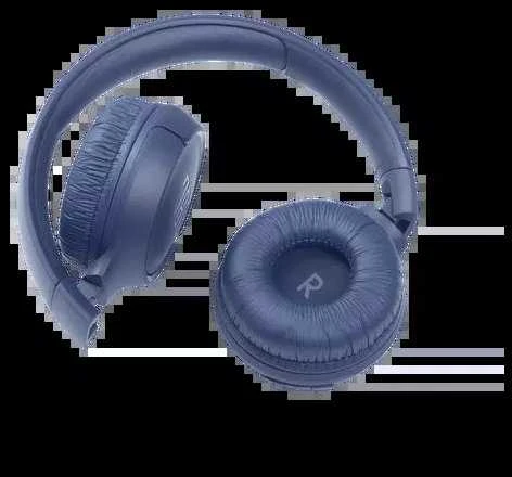 Lengvos ir patogios belaidės Ausinės JBL Tune 510BT Pure Bass sound su mikrofonu mėlynos