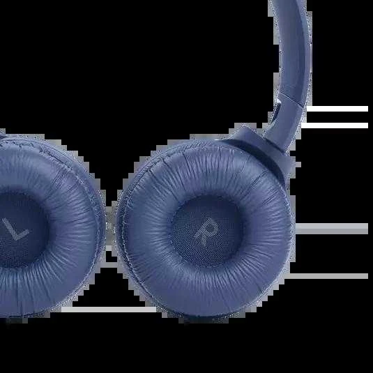 Lengvos ir patogios belaidės Ausinės JBL Tune 510BT Pure Bass sound su mikrofonu mėlynos