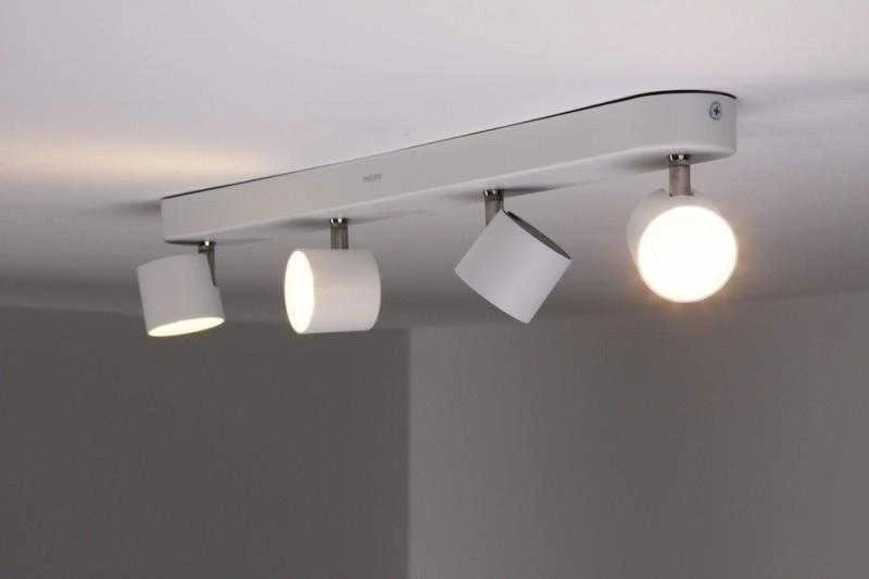 Lubinis šviestuvas Philips Star lubų/sieninis prožektorius 4x