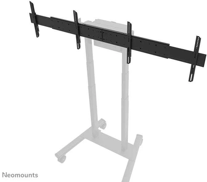 Laikiklis NEOMOUNTS BY NEWSTAR DUAL SCREEN ADAPTER FOR WL55/FL55-875BL1, FROM 42" UP TO 65" VESA 800X400, 50 KG. PER DISPLAY