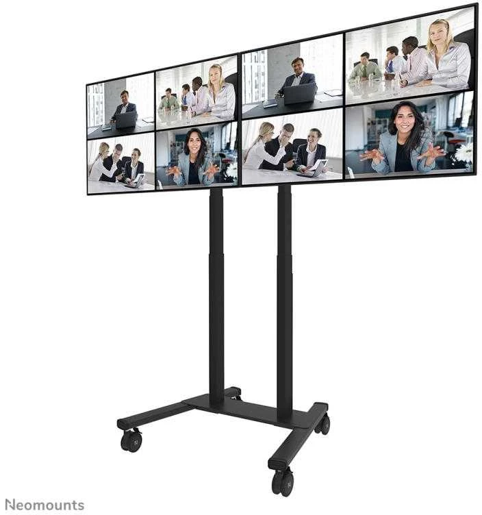 Laikiklis NEOMOUNTS BY NEWSTAR DUAL SCREEN ADAPTER FOR WL55/FL55-875BL1, FROM 42" UP TO 65" VESA 800X400, 50 KG. PER DISPLAY