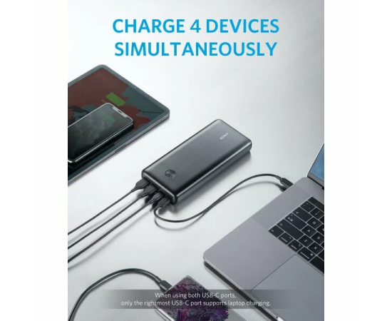 Nešiojamasis įkroviklis Anker PowerCore III Elite 25600 mAh 87W