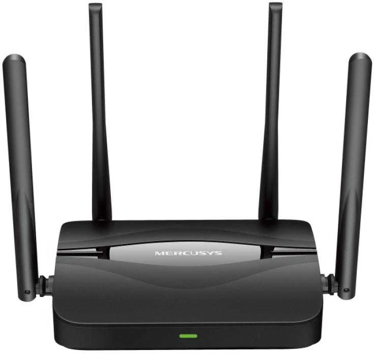 Mercusys MR25BE belaidis maršrutizatorius Gigabit Ethernet dviejų dažnių (2,4 GHz / 5 GHz) Juodas