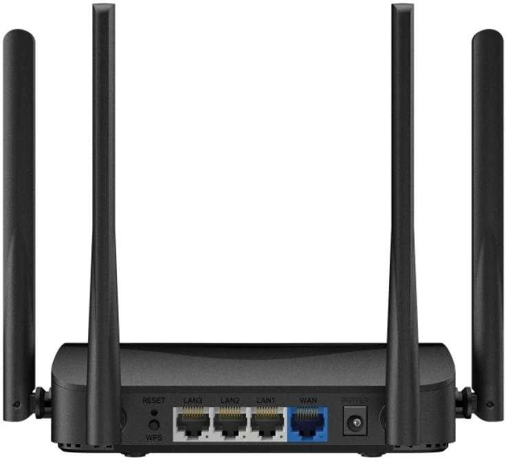 Mercusys MR25BE belaidis maršrutizatorius Gigabit Ethernet dviejų dažnių (2,4 GHz / 5 GHz) Juodas