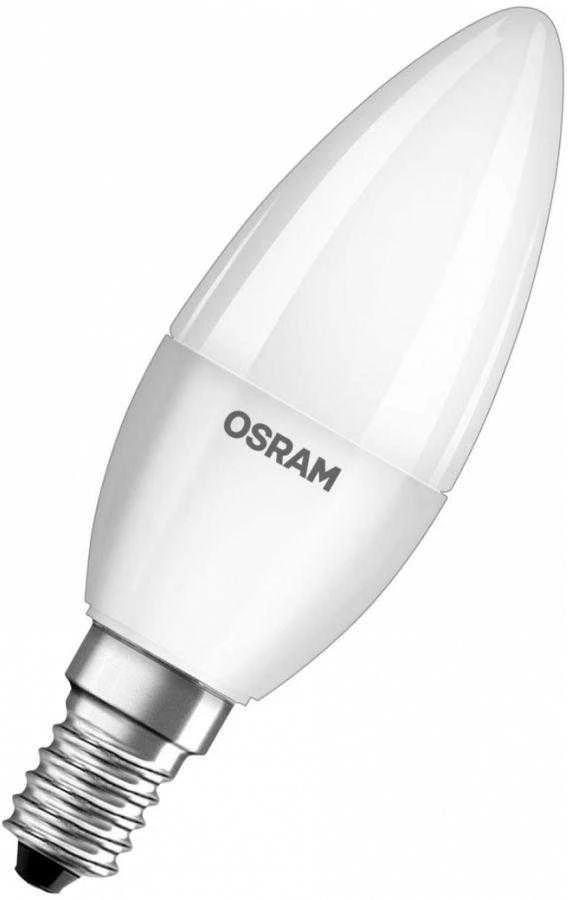 LED lemputė OSRAM, B11, E14, 5,7 W, 470 lm, 2700 K
