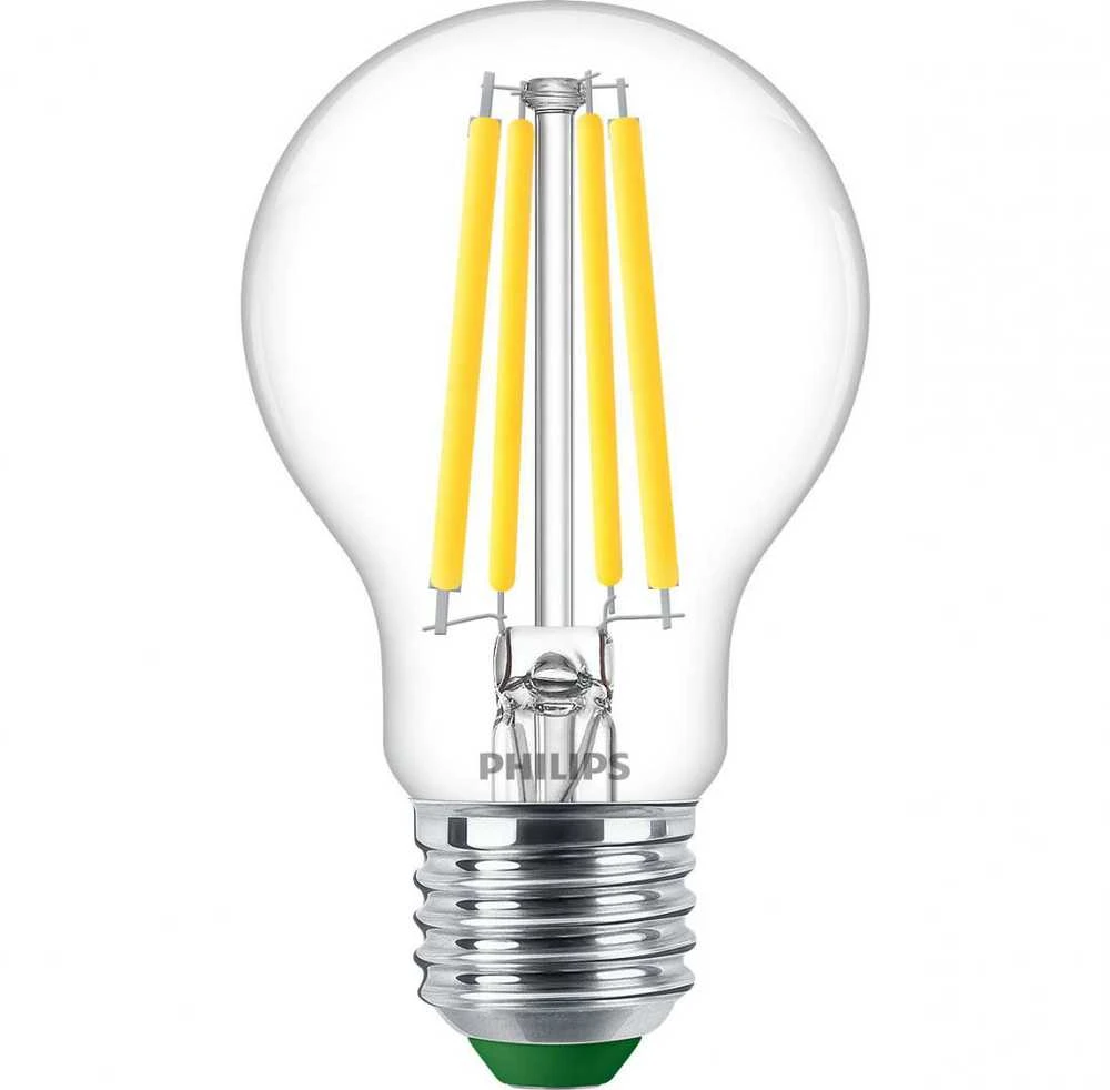Philips Skaidri kaitrinė lemputė 60 W A60 E27, 4 W, 60 W, E27, 840 lm, 50 000 h, Šaltai balta