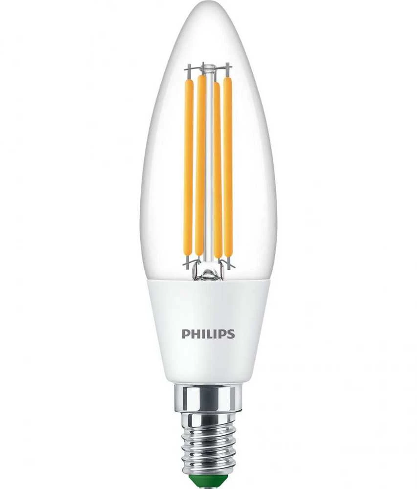 Philips LEMPUTĖ LED E14 B35 2.3W 3000K 485LM FIL