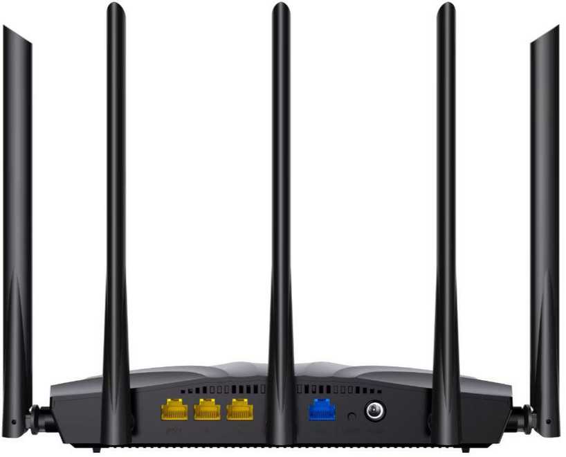 Tenda Wi-Fi 6 AX1500 dviejų juostų maršrutizatorius su 4 Gigabit prievadais RX2 Pro