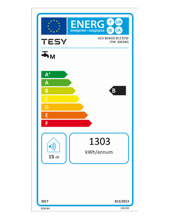 Tesy Elektrinis vandens šildytuvas GCV80 Wi-Fi