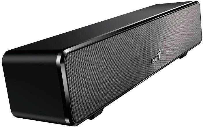 Namų kino sistema KYE 31730024400 Genius garsiakalbis Mini USB SoundBar 100, Immersive Cinema-Style Sound Effect, juodas