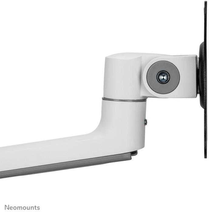 Laikiklis NEOMOUNTS SCREEN STALO MONTAVIMAS DVIEJIEMS MONITORIAMS, Baltas (CLAMP+GROMMET)