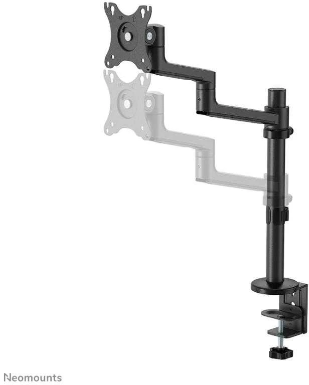 Laikiklis NEOMOUNTS SCREEN DESK MOUNT, Juodas (CLAMP+GROMMET)