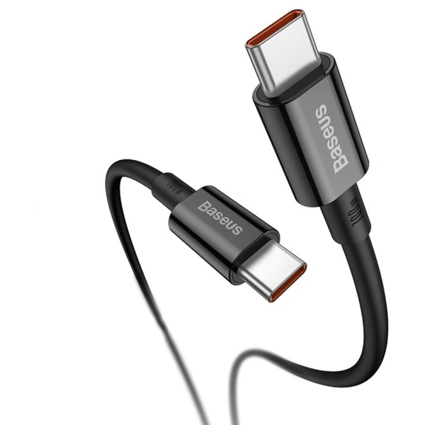 Baseus Superior serijos USB - Lightning kabelis 2.4A 1m - Juodas
