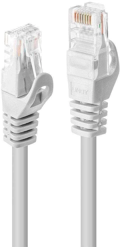Tinklo Kabelis - LINDY Cat.6 U/UTPTinklo Kabelis, RJ45, M/M, 250MHz, CCA, 2 m, Baltas