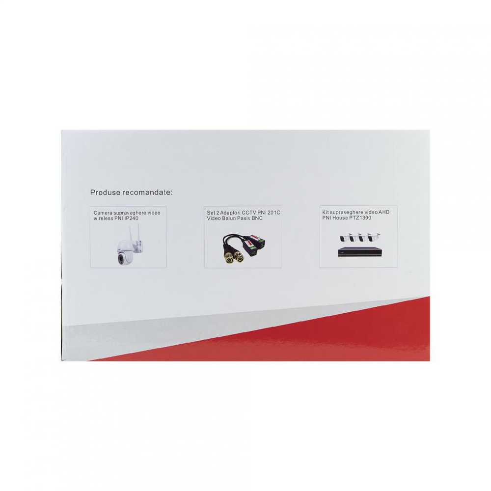FTP kabelis CAT6 PNI F06 su 4 poromis 1 Gigabit internetui ir stebėjimo sistemoms, ritė 305m