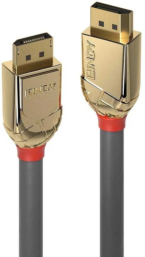 Lindy DisplayPort kabelis su auksinėmis jungtimis