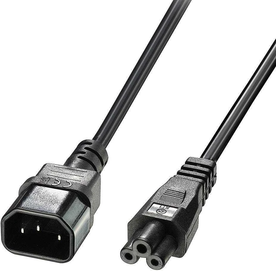 USB Kabelis - LINDY USB 2.0 Type C Laidas, M/M, 60W PD, 90° Dešinysis Kampas, 1 m, Juodas