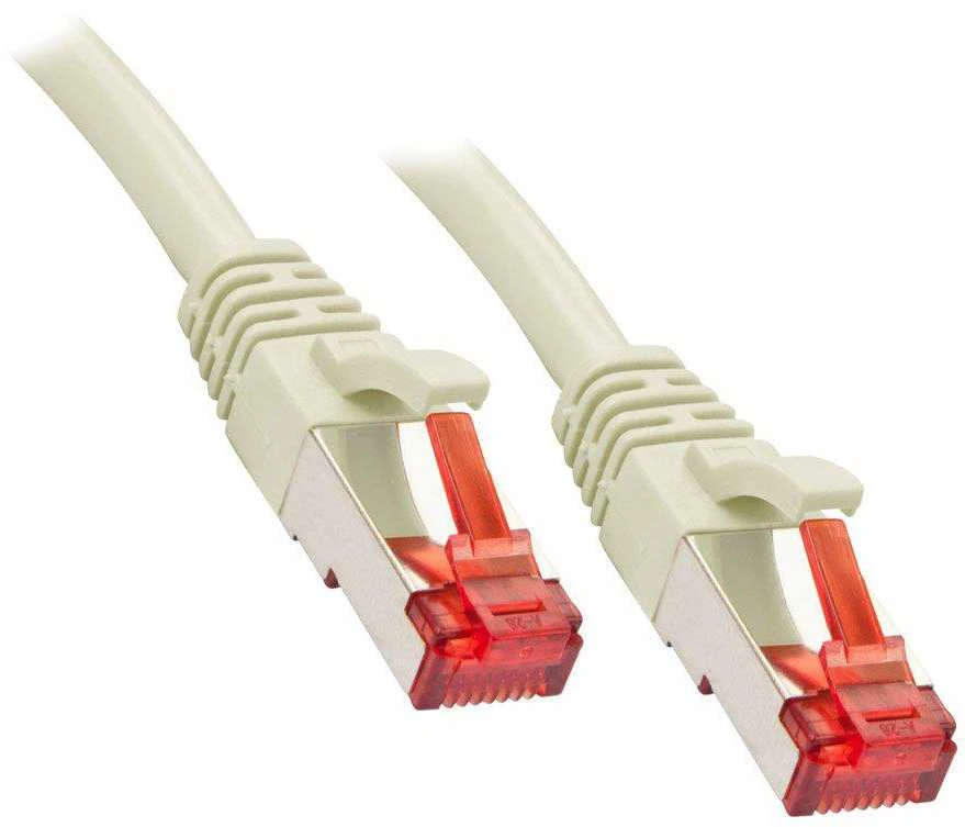 Tinklo Kabelis - LINDY Cat.6 S/FTP Tinklo Kabelis, RJ45, M/M, 250MHz, 27AWG, 15 m, Pilkas