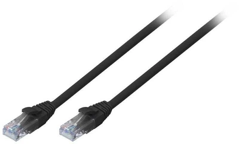 Tinklo Kabelis - LINDY Cat.6 U/UTP Tinklo Kabelis, RJ45, M/M, 250MHz, 2 m, Juodas