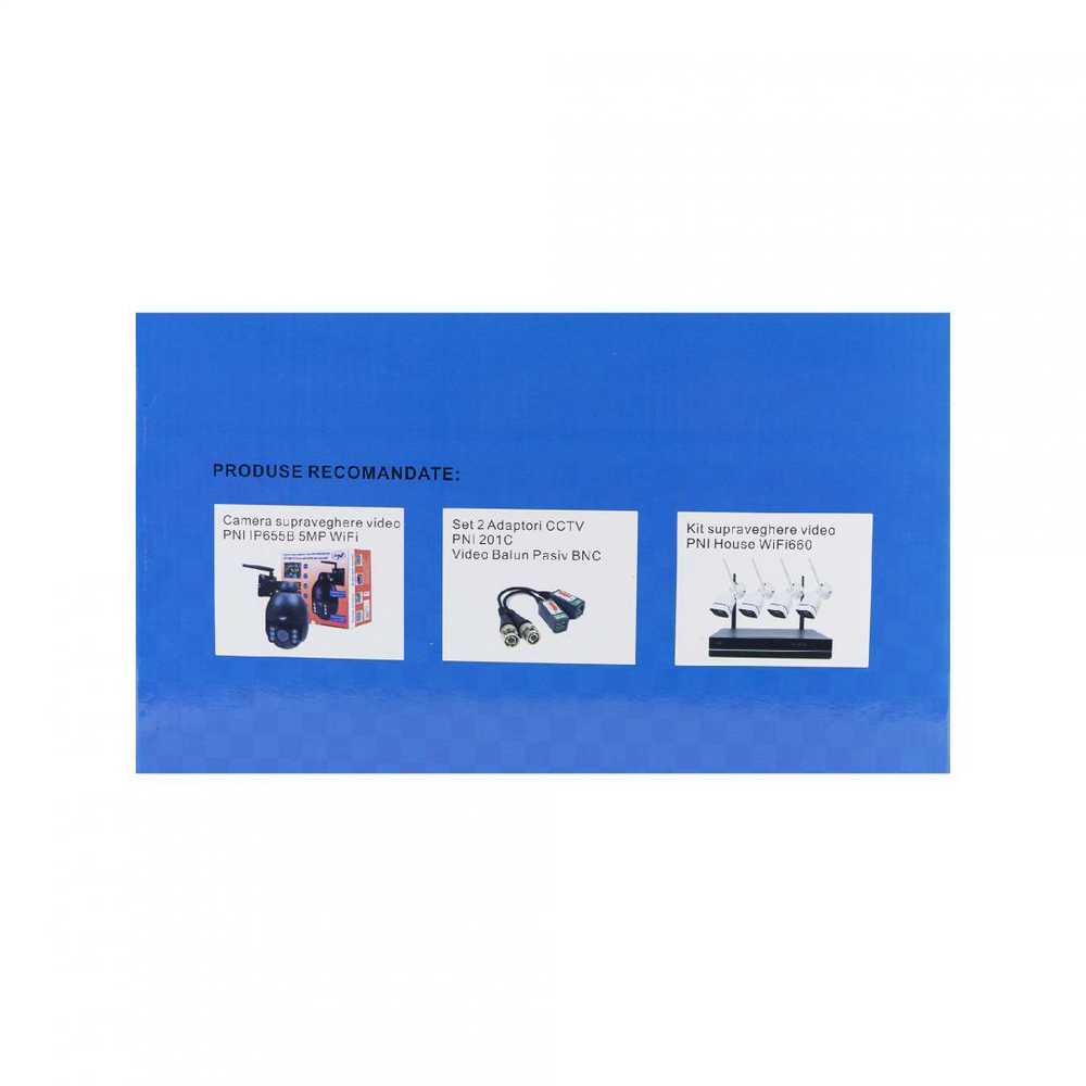 CAT5e UTP kabelis PNI U05 su 4 poromis internetui 1 Gigabit ir stebėjimo sistemoms, ritė 305m