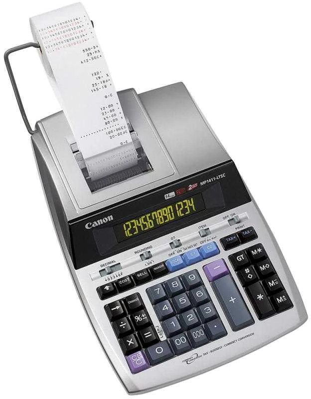 Canon skaičiuotuvas su spausdinimo funkcija