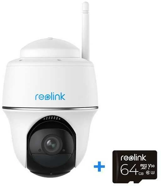 Lauko Saugumo Kamera - Reolink Argus B420 3MP Baterinė Wi-Fi, Sukama ir Pakreipiama, Asmenų/Transporto Priemonių Aptikimas, Dviejų Pusių Garso Funkcija