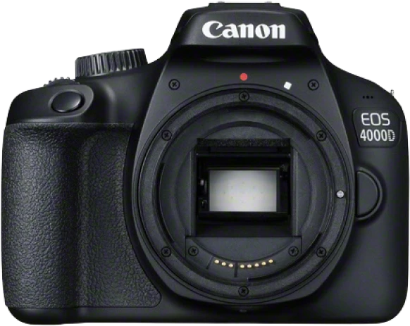 Canon EOS 4000D SLR fotoaparato korpusas 18 MP 5184 x 3456 pikseliai Juoda