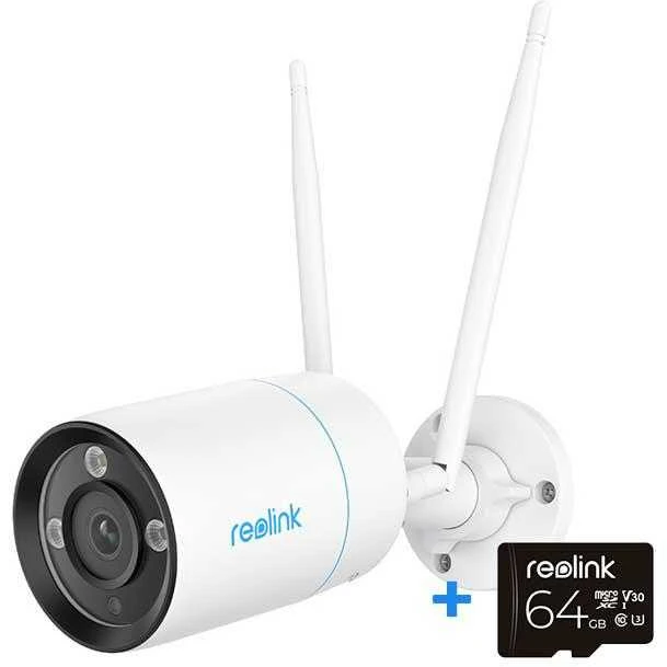 Reolink | 4K WiFi 6 stebėjimo kamera | W330 | Kulka | 8 MP | 4mm/F1.6 | IP67 | H.265 | „Micro SD“, maks. 512 GB