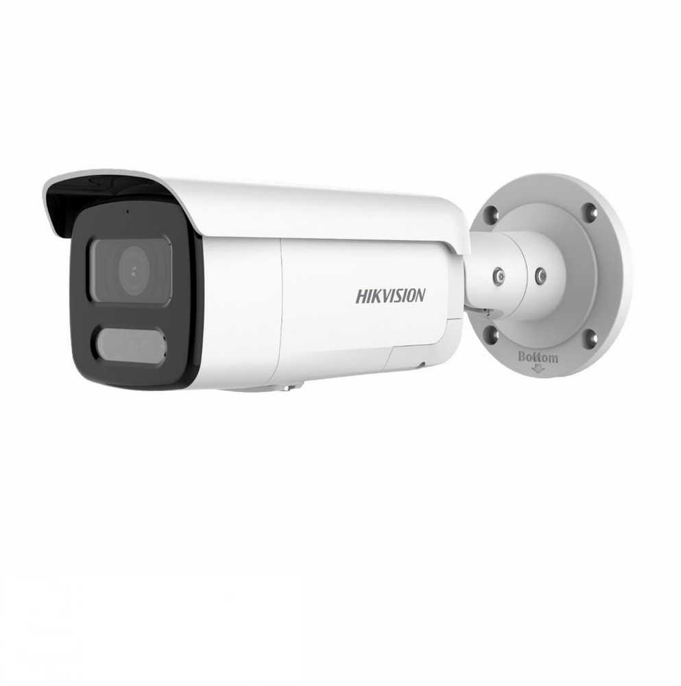 „Hikvision“ kulkos formos DS-2CD2T47G2-LSU/SL F2.8 (balta, 4 MP, 60 m. LED, „ColorVu“)