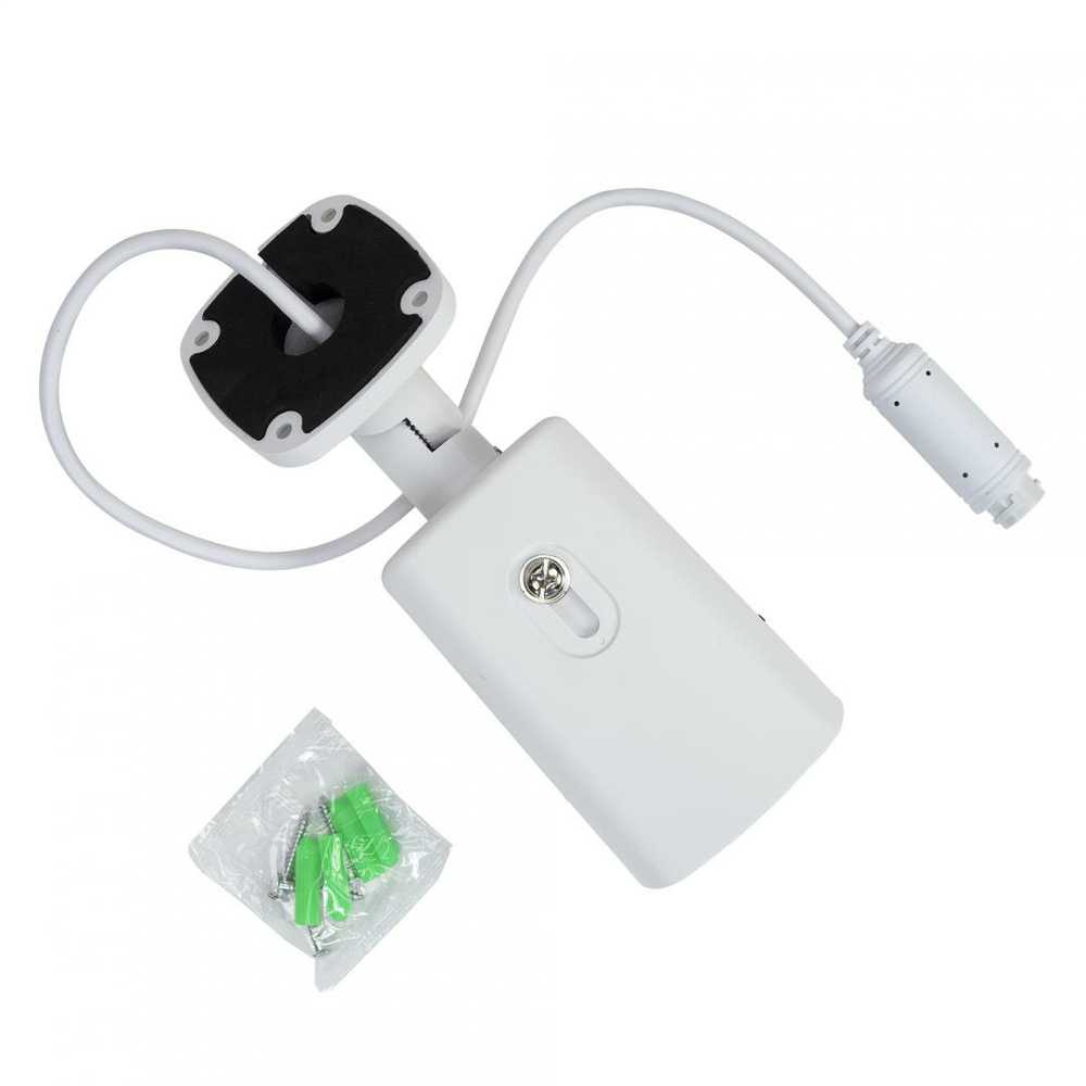 PNI IP3POE vaizdo stebėjimo kamera su IP, 3MP, lauko IP66, integruotas mikrofonas, suderinama su POE stebėjimo sistema PNI House IPMAX POE 3 ir PNI House IPMAX POE 3LR