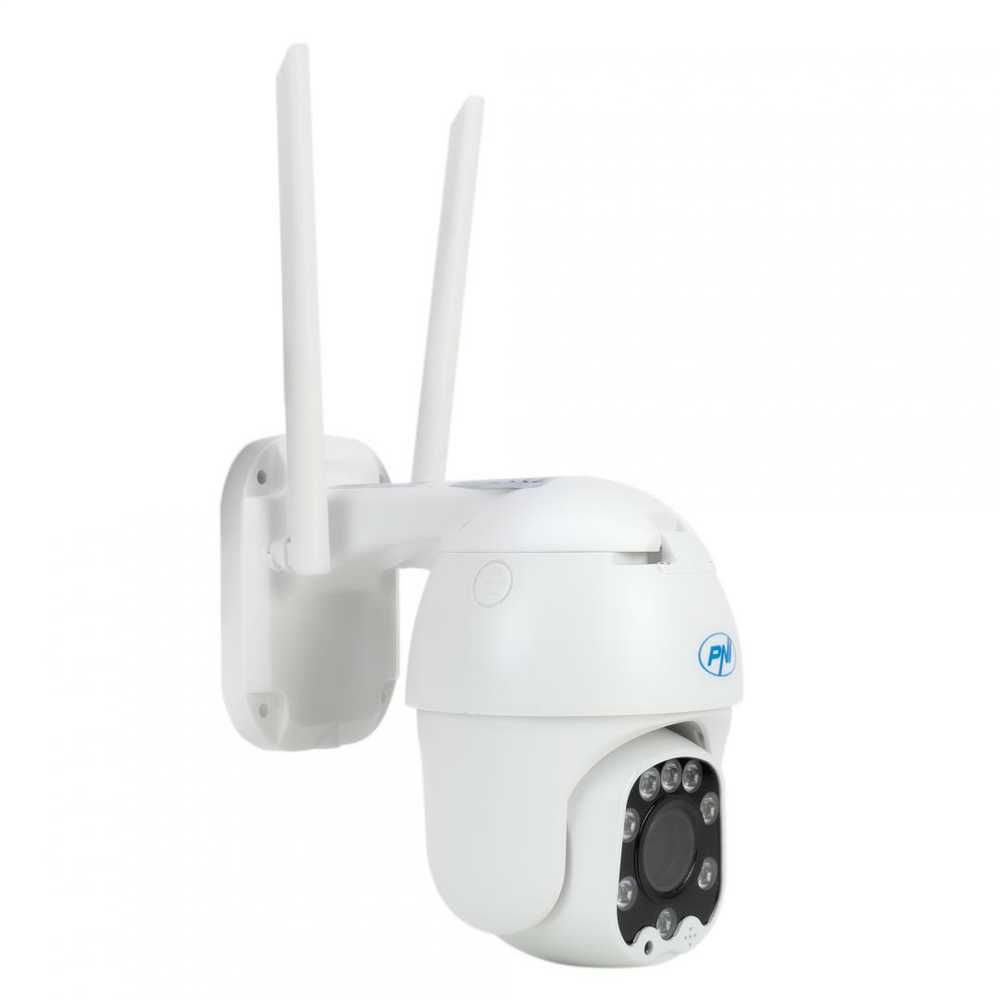 PNI IP60 tiesioginio vaizdo PTZ stebėjimo kamera su saulės baterija, 2MP, GSM 4G, SIM lizdas, skirta naudoti lauke ir viduje