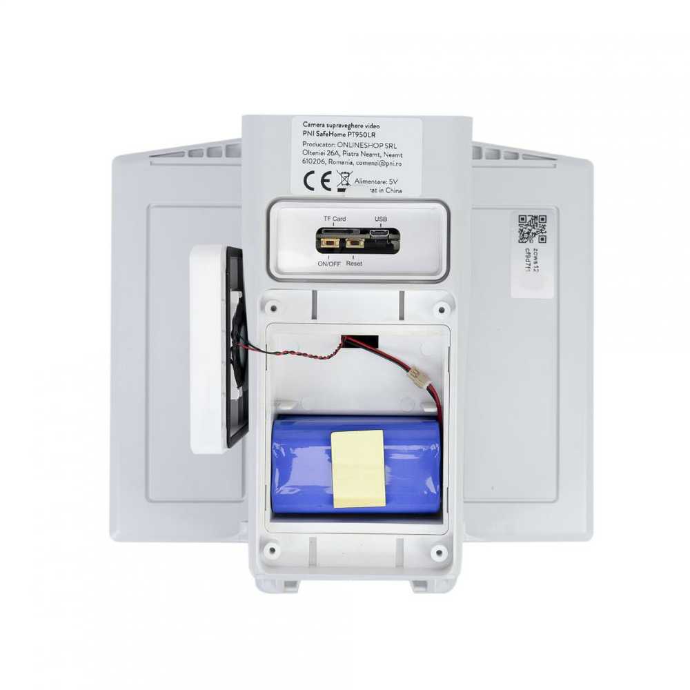 PNI SafeHome PT950LR 1080P vaizdo stebėjimo kamera su 6W saulės baterija, WiFi, akumuliatoriumi, valdymu per „Tuya Smart“ programėlę, integracija į scenarijus ir išmaniąja automatizacija su kitais „Tuya“ suderinamais produktais