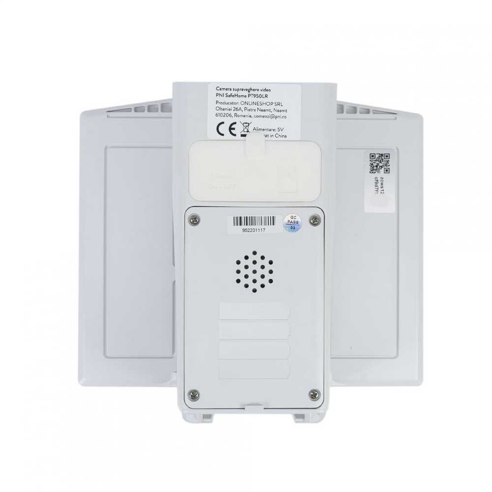 PNI SafeHome PT950LR 1080P vaizdo stebėjimo kamera su 6W saulės baterija, WiFi, akumuliatoriumi, valdymu per „Tuya Smart“ programėlę, integracija į scenarijus ir išmaniąja automatizacija su kitais „Tuya“ suderinamais produktais