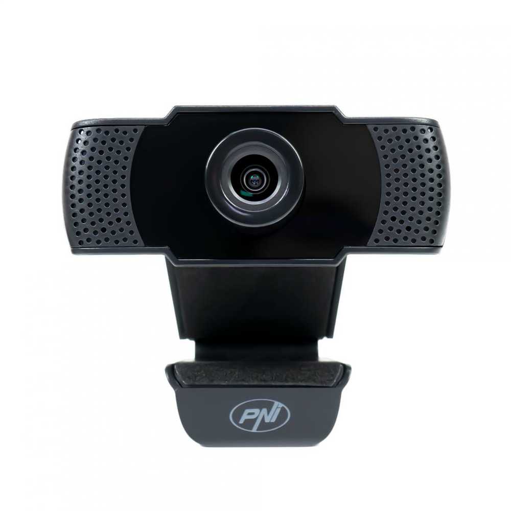 PNI CW1850 „Full HD“ internetinė kamera, USB jungtis, tvirtinimo spaustukas, integruotas mikrofonas