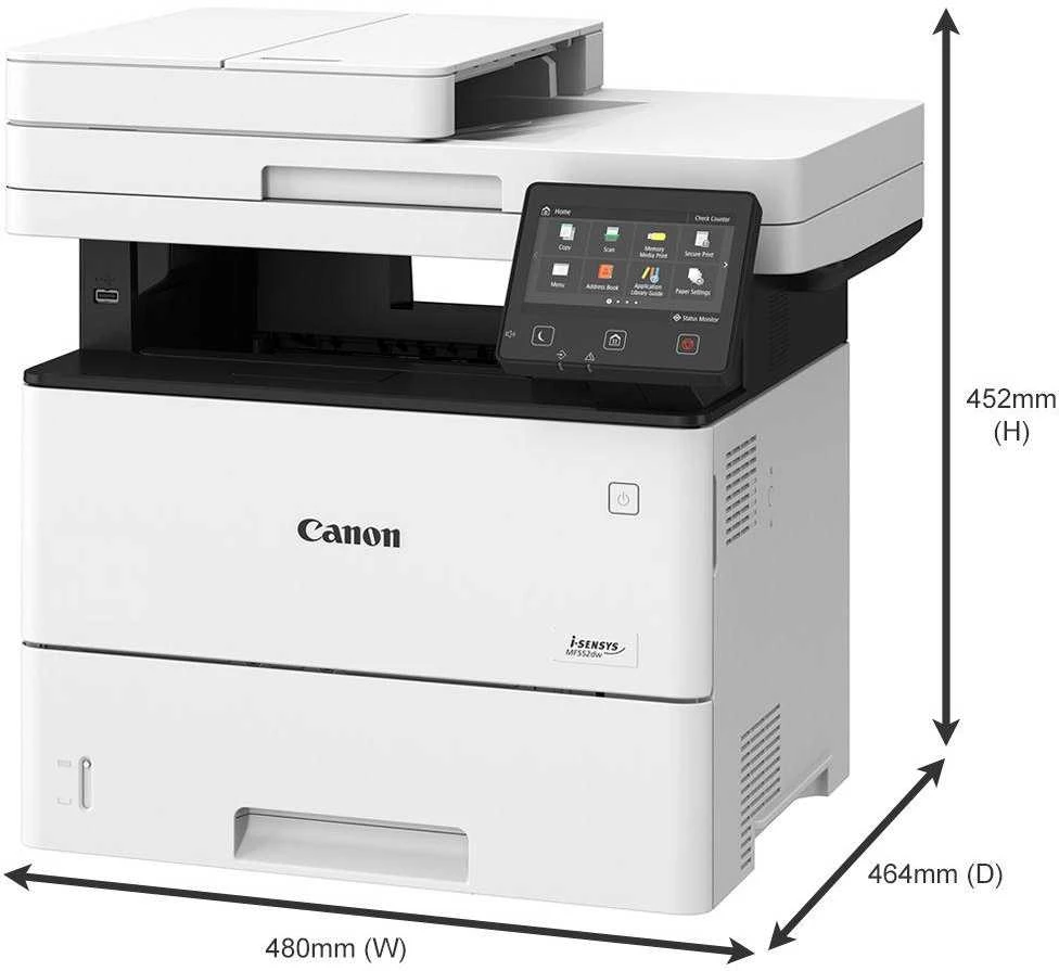 Spausdintuvas CANON i-SENSYS MF552DW MFP Mono 43ppm
