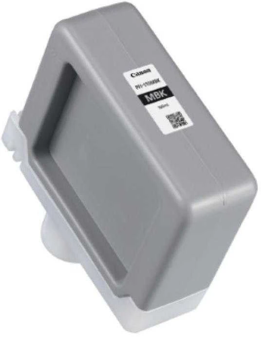 Canon rašalo kasetė PFI-110MBK, matinė juoda, talpa 160ml, skirta Canon imagePROGRAF TX-2000, imagePROGRAF TX-3000, imagePROGRAF TX-4000.