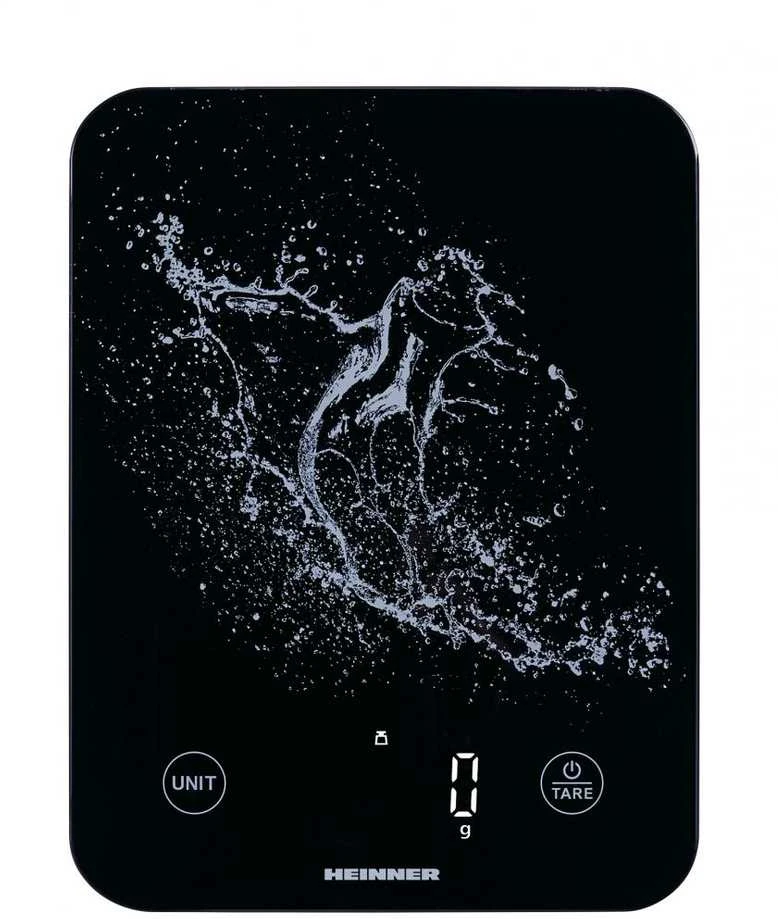Virtuvinės svarstyklės HEINNER VIRTUVĖS SVARSTYKLĖS HKS-BK10USB