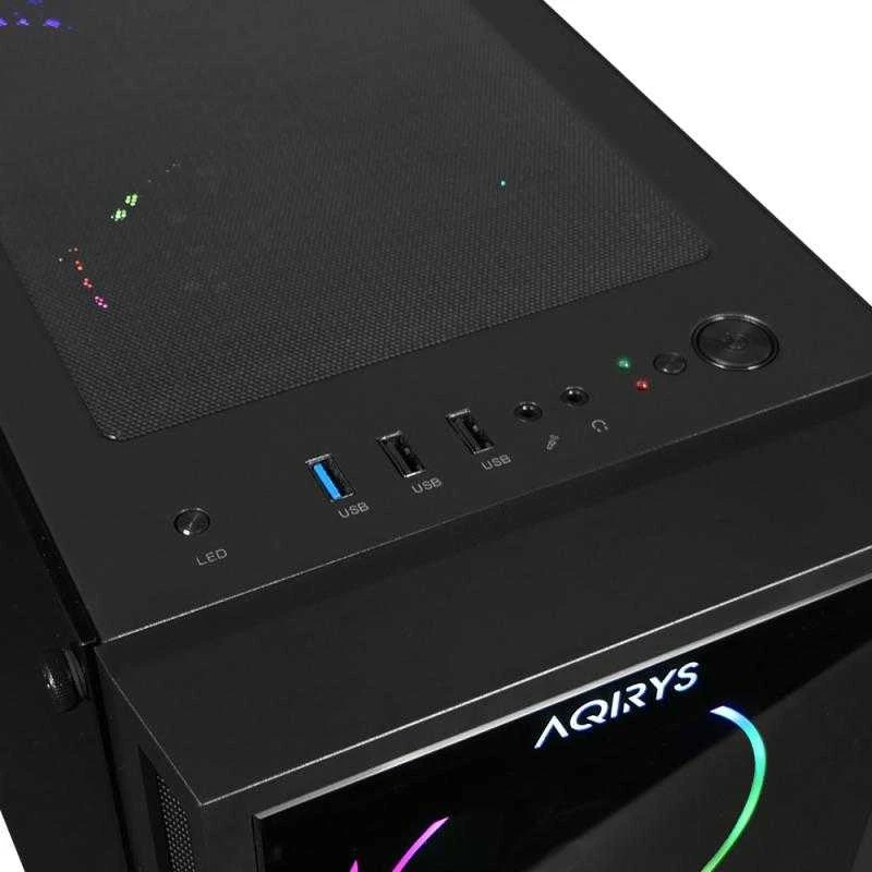 Obudowa AQIRYS ANTARES ARGB Juodas (AQI-GA-OK-1)