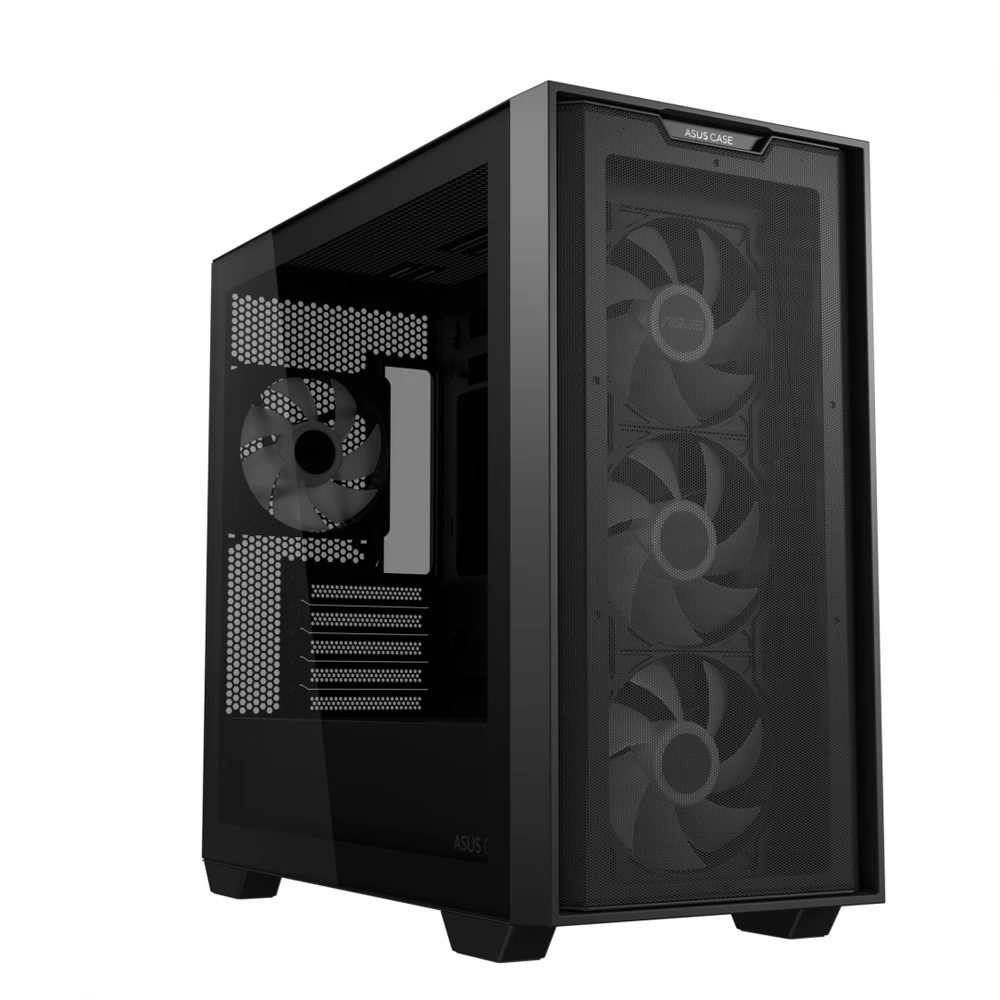 ASUS A21 PLUS TG ARGB Juodas mATX Case