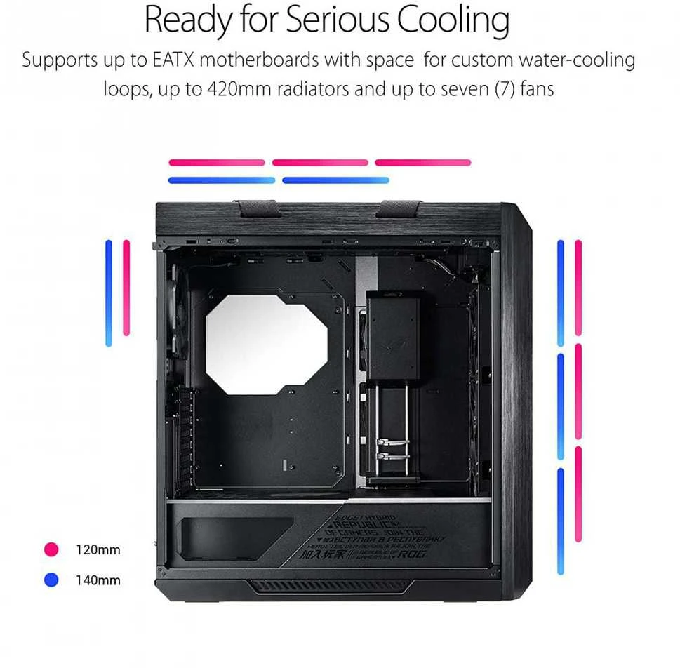 Kompiuterio korpusas ASUS GX601ROG Strix Helios