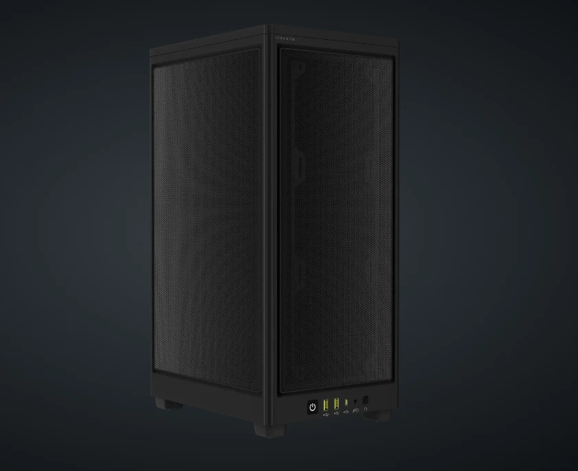 Corsair | AIRFLOW PC Case | 2000D | Mini-ITX | Juodas