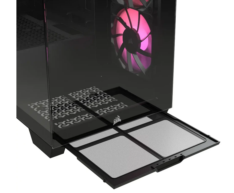 „Corsair“ kompiuterio korpusas | 3500X ARGB | Juodas | Mid-Tower | ATX