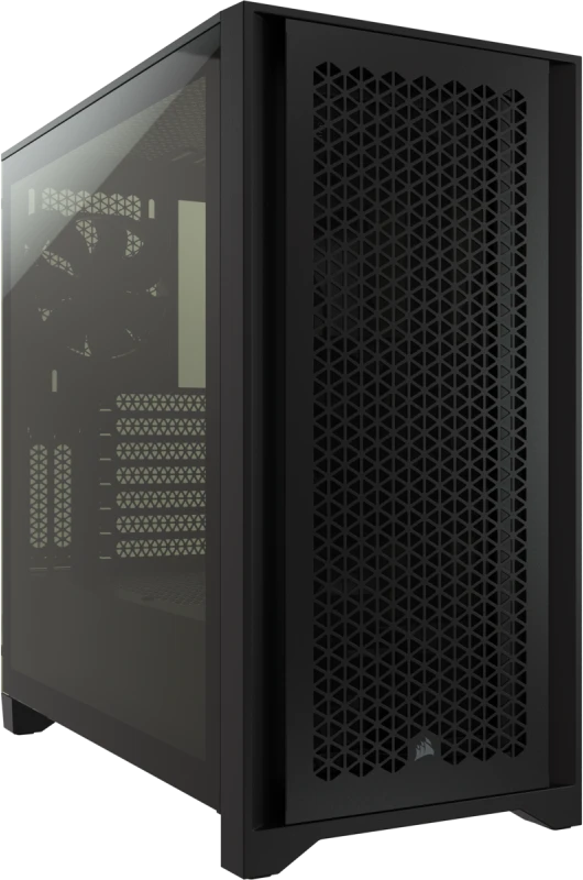 CORSAIR 4000D Airflow grūdinto stiklo vidurinio bokšto Juodas dėklas