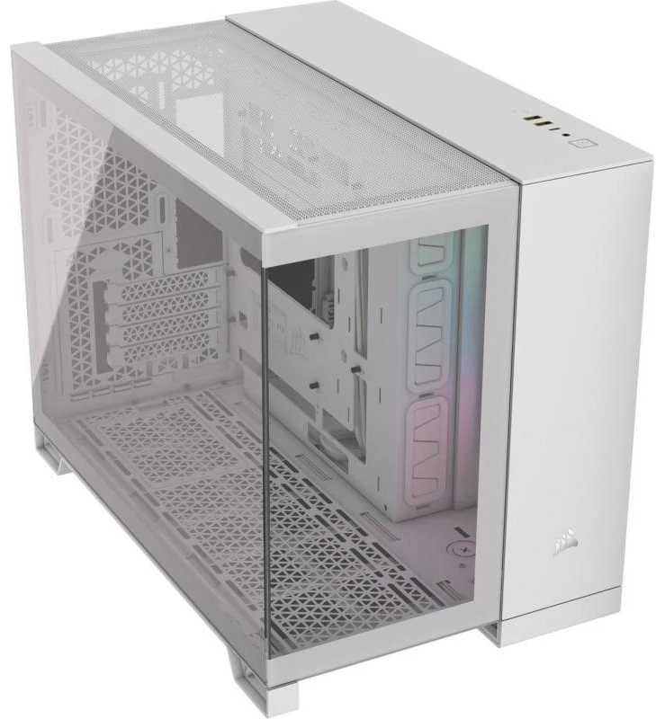 CRI Corsair 2500X RGB „Micro Tower“ Balta