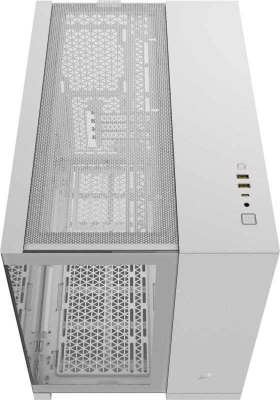 CRI Corsair 2500X RGB „Micro Tower“ Balta