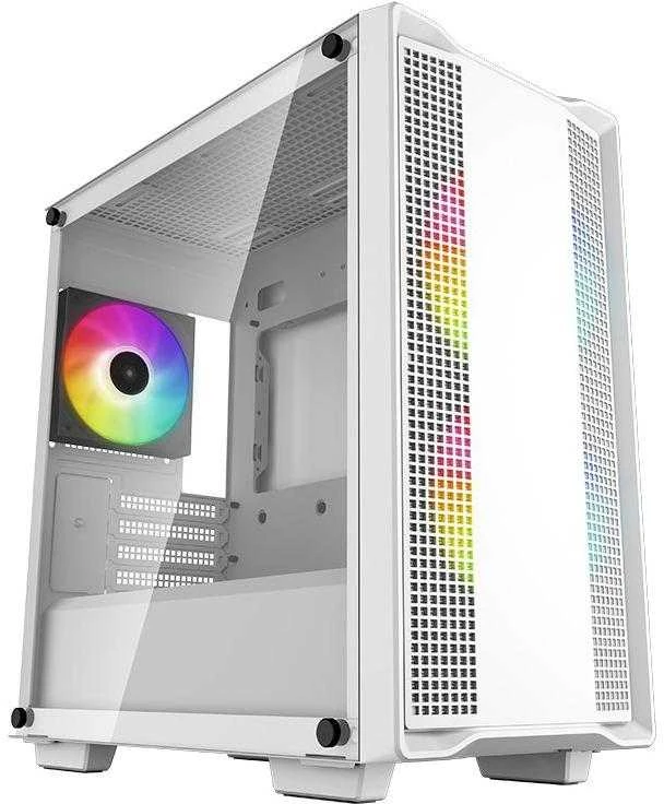 „Deepcool“ | ARGB „Micro-ATX“ korpusas | CC360 | Baltas | Mini-ITX / Micro-ATX | ATX PS2 (didžiausias ilgis: 160 mm)